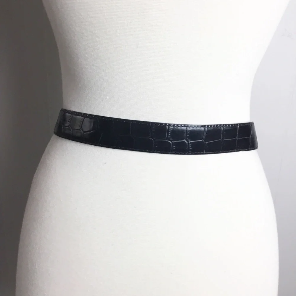 Vintage Brighton Fringe Leather Belt New Size S